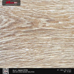 Sàn gỗ Janmi O116 - 8mm