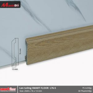 Len chân tường nhựa sàn gỗ L76-5