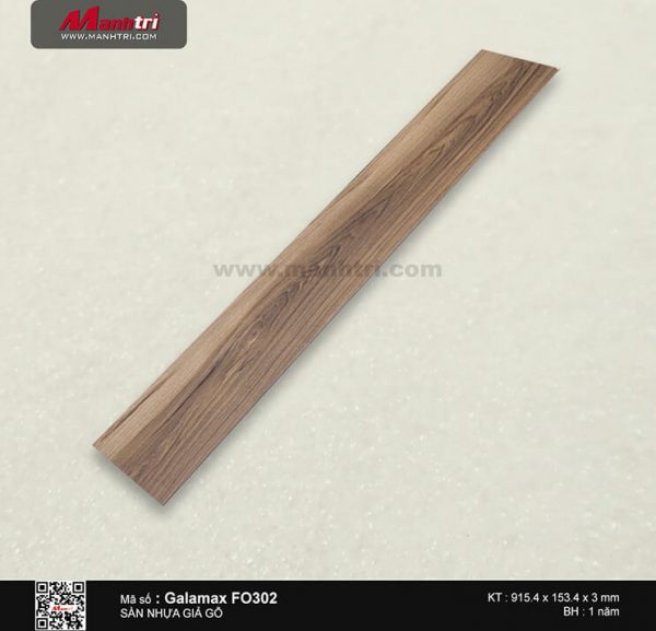 Sàn nhựa giả gỗ Galamax FO302