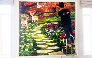 Gạch 3D ốp tường giá bao nhiêu