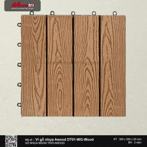 Vỉ nhựa Awood DT01-WG-Wood