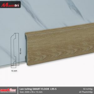 Len chân tường nhựa sàn gỗ L95-5