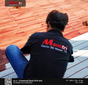 thi công sàn gỗ Conwood Deck 4