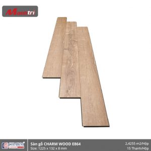 Sàn gỗ công nghiệp Charm Wood E864 hình 1