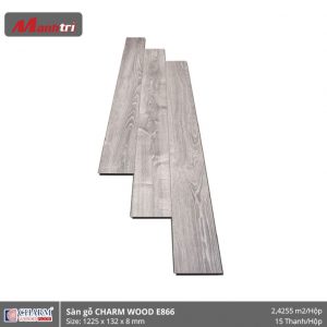 Sàn gỗ công nghiệp Charm Wood E866 hình 1