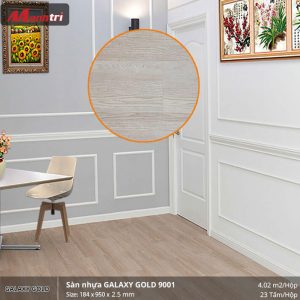 Sàn nhựa galaxy gold 9001