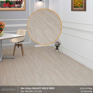 Sàn nhựa Galaxy Gold 9003