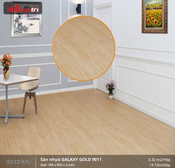 sàn nhựa Galaxy Gold 9011