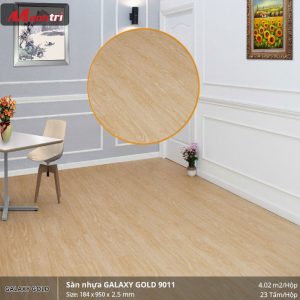 Sàn nhựa Galaxy Gold 9011