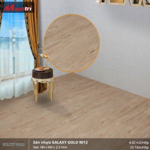 Sàn nhựa Galaxy Gold 9012