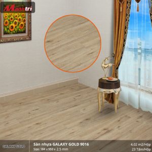 Sàn nhựa Galaxy Gold 9016