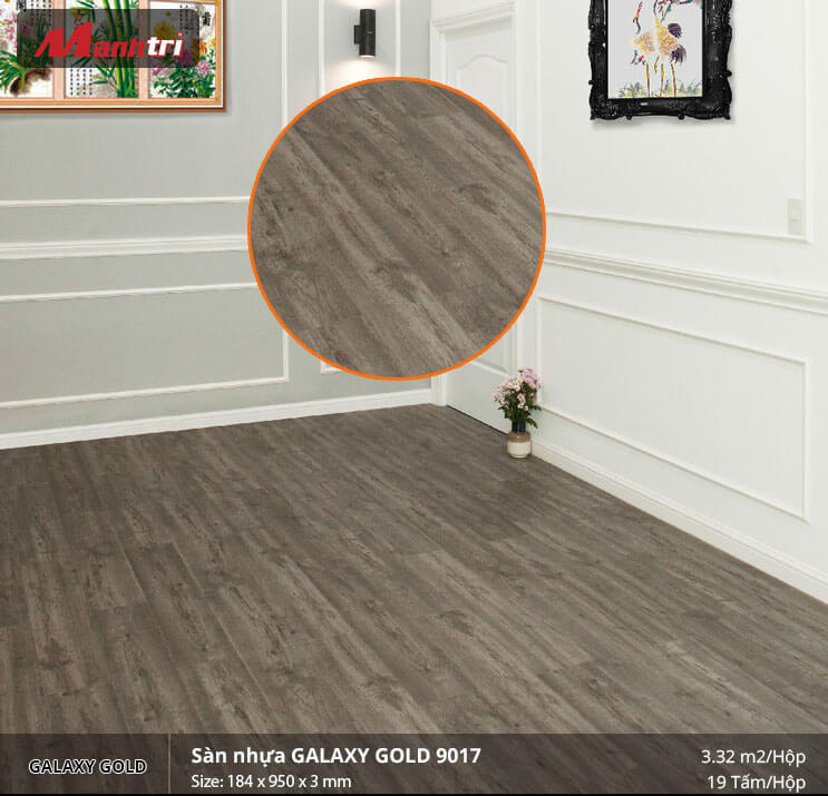 sàn gỗ Galaxy Gold 9017