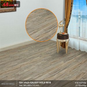 Sàn nhựa Galaxy Gold 9018