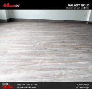thi công sàn nhựa Galaxy Gold 9004 hình 6