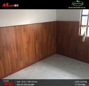 Cận cảnh vẻ đẹp tinh tế, sống động như gỗ tự nhiên của Leowood W03.