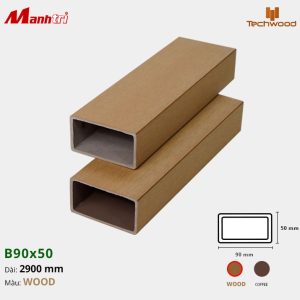 Thanh lam gỗ Techwood B90x50-Wood