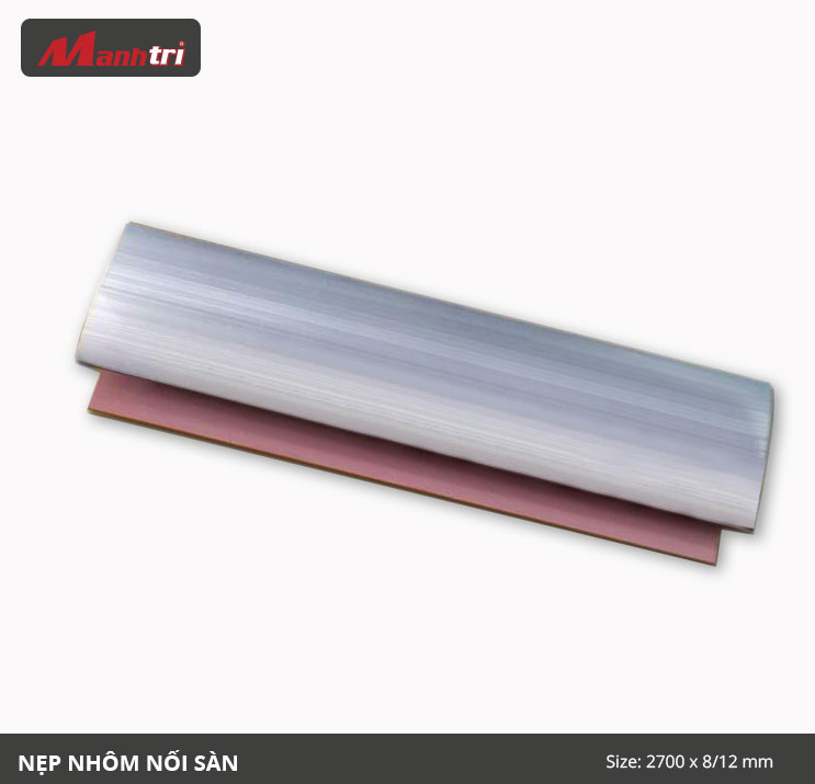 Nẹp nối sàn gỗ màu bạc