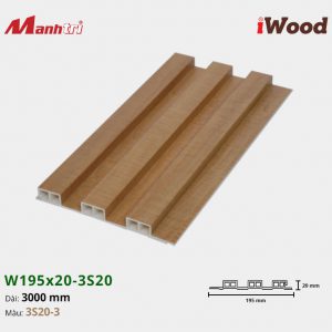 tấm ốp iwood w200-20-3s20-3 hình 1