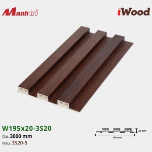 tấm ốp iwood w200-20-3s20-5 hình 1