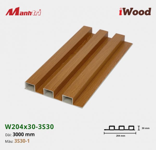 tấm ốp iwood w204-30-3S30-1 hình 1