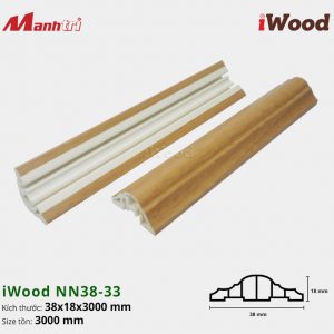 Nẹp iWood NN38-33