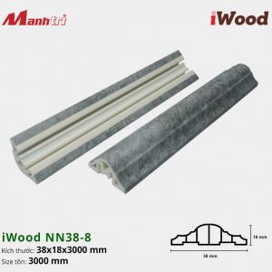 Nẹp iWood NN38-8