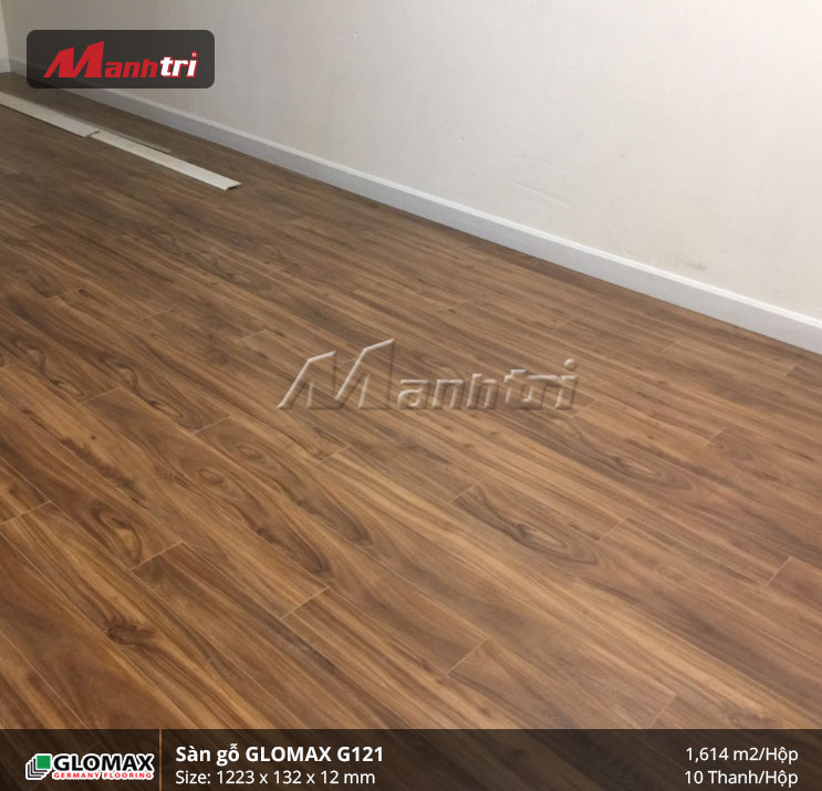 Công trình sàn gỗ Glomax G121