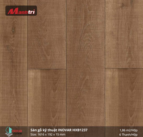 Sàn gỗ kĩ thuật Inovar HXB1237 hình 2