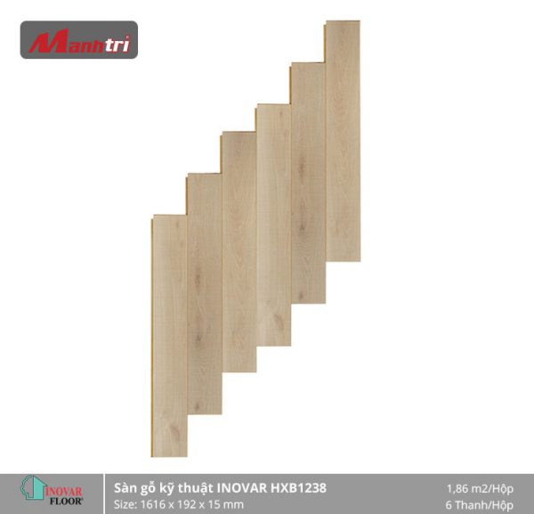 Sàn gỗ kĩ thuật Inovar HXB1238 hình 1