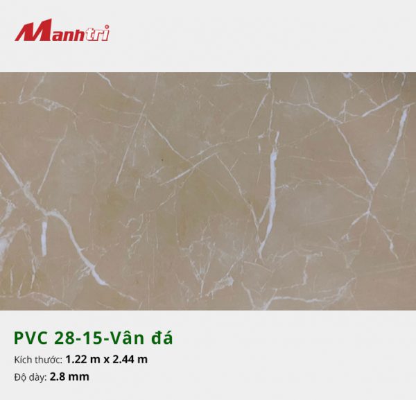 Tấm nhựa PVC 28-15-vân đá