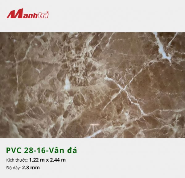 Tấm nhựa PVC 28-16-vân đá