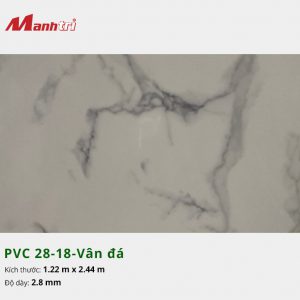 Tấm nhựa PVC 28-18-vân đá