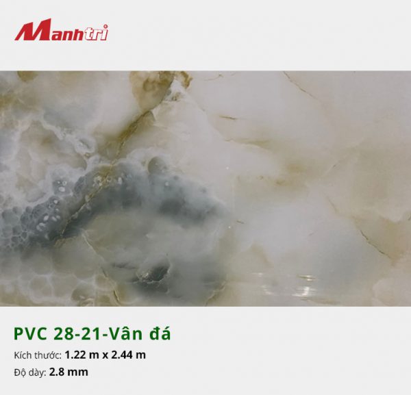 Tấm nhựa PVC 28-21-vân đá