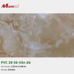Tấm nhựa PVC 28-56-vân đá