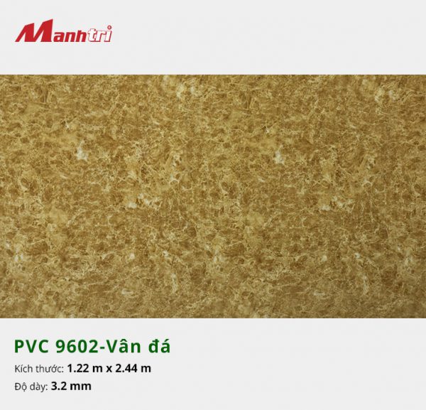 tấm ốp tường vân đá PVC 9602