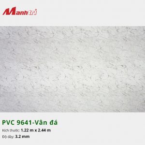 tấm ốp tường vân đá PVC 9641