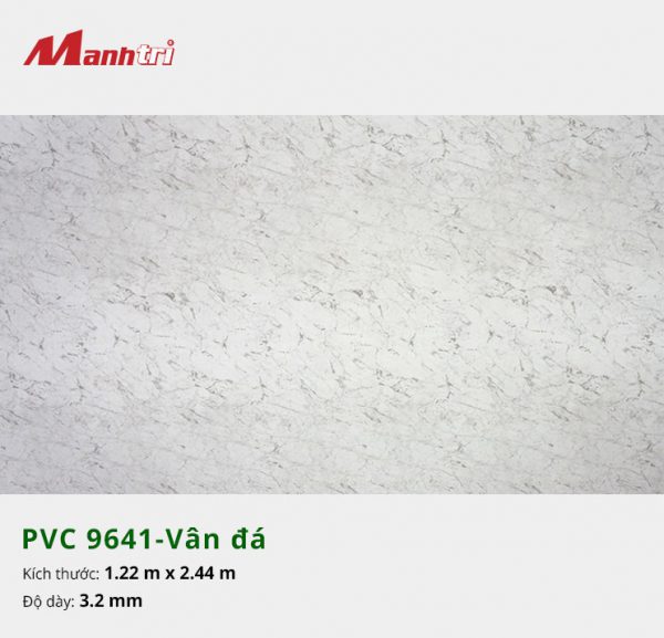 tấm ốp tường vân đá PVC 9641