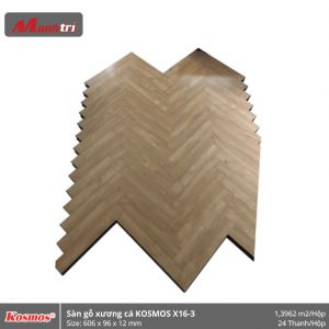 sàn gỗ xương cá Kosmos X16-3