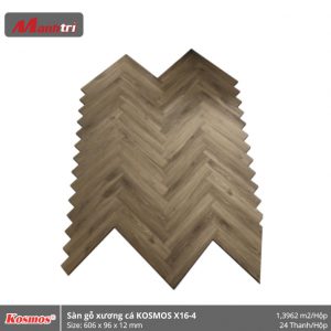 sàn gỗ xương cá Kosmos X16-4