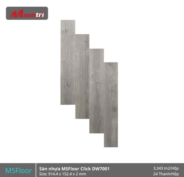 sàn nhựa MSFloor DW7001 hình 1