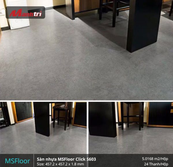 sàn nhựa MSFloor S603 hình 1