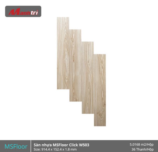 sàn nhựa MSFloor W503 hình 1