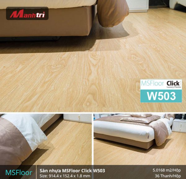 sàn nhựa MSFloor W503 hình 2