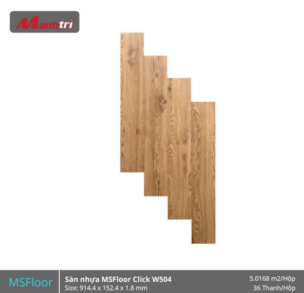 sàn nhựa MSFloor W504 hình 1