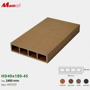 Gỗ Nhựa HD40x180-Wood