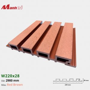 techwood W220x28-Red Brown