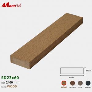 Gỗ Nhựa SD23x60-Wood