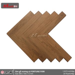 Sàn gỗ xương cá Fortune FX90