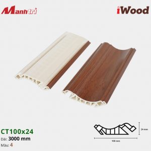 Nẹp Cổ Trần 100x24-4