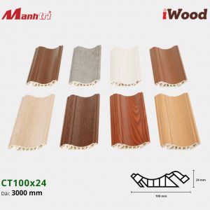 Nẹp Cổ Trần 100x24